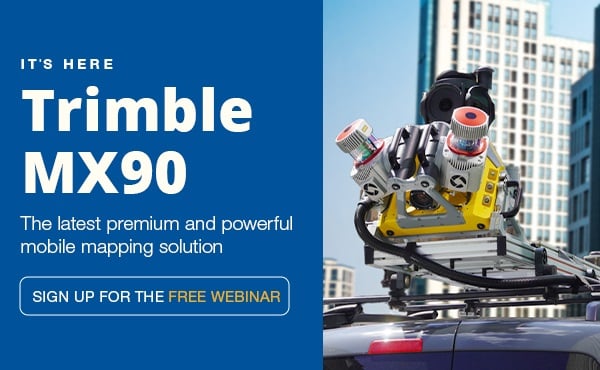 CSDS invites you the Trimble MX50 Webinar